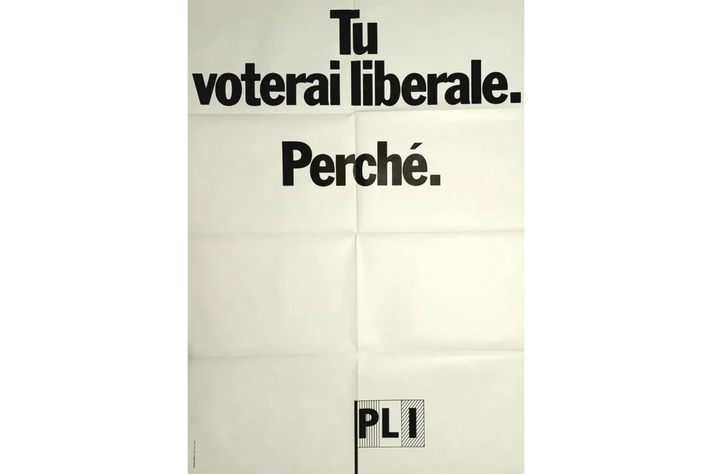 Tu voterai liberale. Perché. PLI